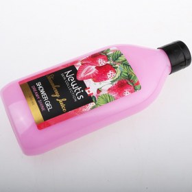 تصویر شامپو بدن کرمی توت فرنگی نیوتیس حجم ۴۰۰ میلی لیتر ا Newtis Strawberry Creamy Shower Gel 400ml Newtis Strawberry Creamy Shower Gel 400ml