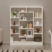 تصویر کتابخانه آراسک مدل RS4 با جنس ملامینه 