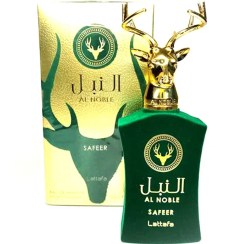 تصویر عطر ادکلن النبل سفیر سبز لطافه ۱۰۰ میل Al Noble Safeer Lattafa EDP 100 ml