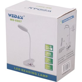 تصویر چراغ مطالعه شارژی ویداسی Weidasi WD-6067 Weidasi WD-6067 rechargeable reading light