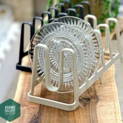 تصویر استند بشقاب و درب قابلمه 