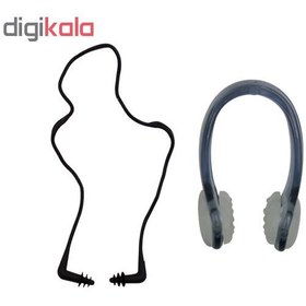 تصویر گوش گیر و دماغ گیر کد n1234XZAA - صورتی 