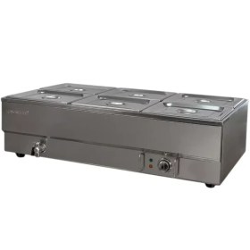 تصویر هات بن ماری رومیزی صنعتی ۶ لگن 