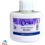 تصویر مدیوم چسب بیندر وستا ۱۲۵ میلی‌لیتر 