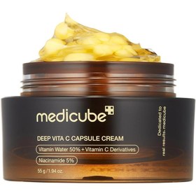 تصویر کرم مدی کیوب کپسولی ویتامین سی 50 میل Medicube Deep Vita c Capsule Cream 50ml