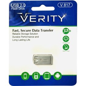 تصویر فلش مموری وریتی مدل V81 VERITY V817 32GB USB 2.0 Flash Drive