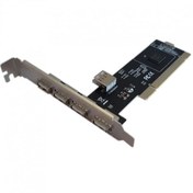 تصویر کارت USB اینترنال 4پورت PCI CARD USB2 