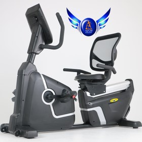 تصویر دوچرخه مبله ژنراتور باشگاهی مدل XZ1123 Commercial recumbent bike model XZ1123