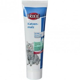 تصویر مالت پلاس گربه تریکسی برای گوارش حساس با مولتی ویتامین 100 گرم Trixie Cat Malt Plus Adult 100g