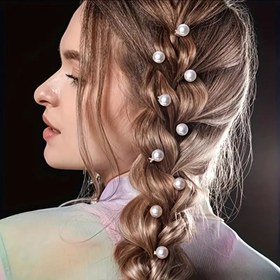 تصویر قفل مو مدل گل 