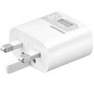 تصویر شارژر سامسونگ 25 وات - سفید / کپی / گرید B Samsung Charger 25 W