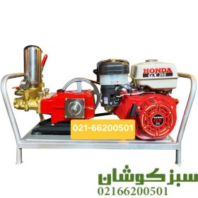تصویر سمپاش زنبه ای هوندا با پمپ 60 بار 