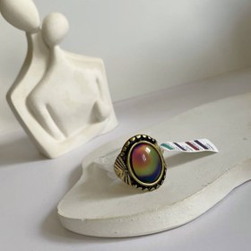 تصویر انگشتر سنگ سودالیت 