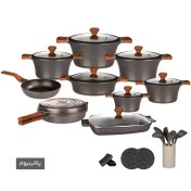 تصویر سرویس قابلمه 28 پارچه کاندید مدل سزار Candid Caesar Cookware Set 28 Pieces