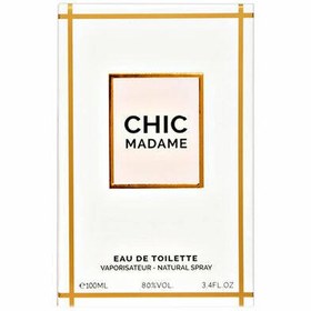 تصویر ادکلن زنانه تی آر آی مدل Chic Madame حجم 100 میلی لیتر Chic Madame