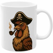 تصویر ماگ "کاپیتان خروس" کد: 2002 