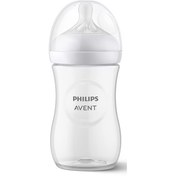 تصویر شیشه شیر طلقی اونت ۳۳۰ میل تکی (ضدچکه) Avent philips