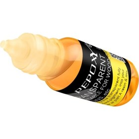 تصویر رنگ شفاف زرد جوهری 