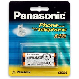 تصویر باتری اورجینال تلفن بی سیم پاناسونیک مدل HHR-P105 ا Panasonic HHR-P105 cordless phone Rechargeable Battery Panasonic HHR-P105 cordless phone Rechargeable Battery