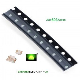 تصویر ال ای دی سبز LED-SMD 603 
