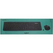 تصویر کیبورد و ماوس بی سیم لاجیتک مدل MK-290 Keyboard DELL KM-816