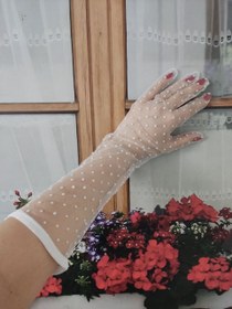 تصویر دستکش عروس کد D15 