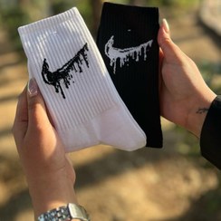 تصویر جوراب ساقدار نایک اشکی 