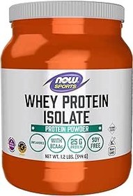 تصویر NOW Sports Whey Protein Isolate، 1.2 پوند - ارسال 20 روز کاری NOW Sports Whey Protein Isolate, 1.2 Lb