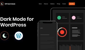 تصویر دانلود افزونه وردپرس WP Dark Mode Ultimate 