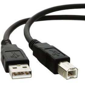 تصویر کابل پرینتر اچ پی مدل USB HP طول 1.8 متر HP USB 2.0 NOISE ISOLATION CABLE 1.8m