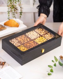 تصویر باکس هدیه آجیل درنا Dorna nuts gift box