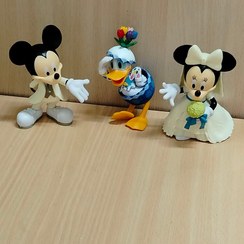 تصویر فیگور میکی موس مینی موس دانل داک حجیم و بزرگ 