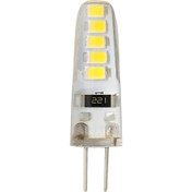 تصویر لامپ ژله ای 220 ولت 2 وات نوربیست مدل 10 عدد SMD پایه سوزنی (G4) NORBIST 220V-2W-G4-10SMD