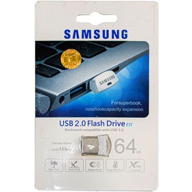 تصویر فلش مموری Samsung Fit MUF 64 GB Samsung Fit MUF USB 3.0 Flash Memory - 64GB