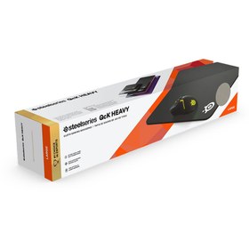 تصویر ماوس پد گیمینگ استیل سریز مدل QcK Heavy سایز بزرگ 