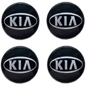 تصویر در پوش وسط رینگ خودرو چیکال مدل P-130 مناسب برای کیا سراتو بسته 4 عددی 