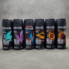 تصویر اسپری خوشبو کننده بدن و لباس axe 