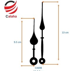 تصویر عقربه ساعت دیواری کد13 