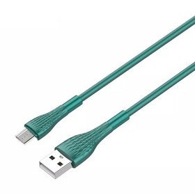 تصویر کابل شارژ USB به USB-micro الدنیو مدل LS611 طول 1 متر 
