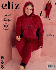 تصویر هودی و شلوار سایز بزرگ زنانه الیز کد8715-5-B 