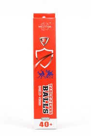 تصویر توپ پینگ‌پنگ 40+ مدل 3Shieldستاره – (بسته قرمز 6عددی توپ زرد) نارنجی شیلد 3 ستاره توپ پینگ پنگ