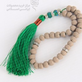 تصویر تسبیح تربت 33 دانه تیجان 
