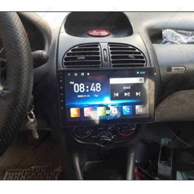 تصویر مانیتور 11 اینچ پژو 206 مدل T3L P150-100 Monitor 11 inch Peugeot 206 model T3L P150-100