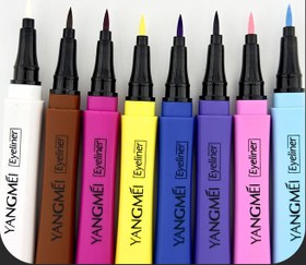 تصویر خط چشم ماژیکی رنگی یانگمی کد 9766 