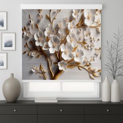 تصویر پرده زبرا مناسب اشپزخانه کپی 