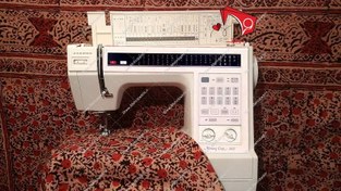 تصویر چرخ خیاطی و گلدوزی ژانومه مدل 5600 