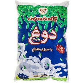 تصویر دوغ بدون گاز با سبزی نعنا 900 گرمی پگاه دوغ بدون گاز با سبزی نعنا 900 گرمی پگاه