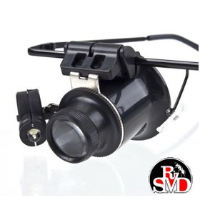 تصویر عینک ذره بینی LED 