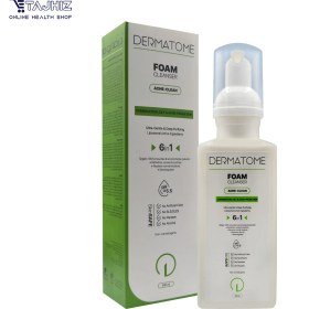 تصویر فوم شوينده صورت آکنه کلین DERMATOME 200ml Dermatome Acne Clean Facial Cleansing Foam 200ml