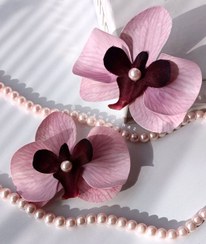 تصویر گیره انبری طرح ارکیده 